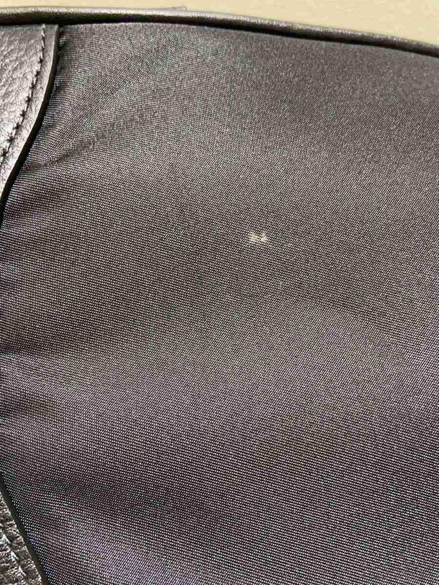 PRADA Bottom Soil Hardware With Scratches Tote Bag Nylon BLK BR4635 7