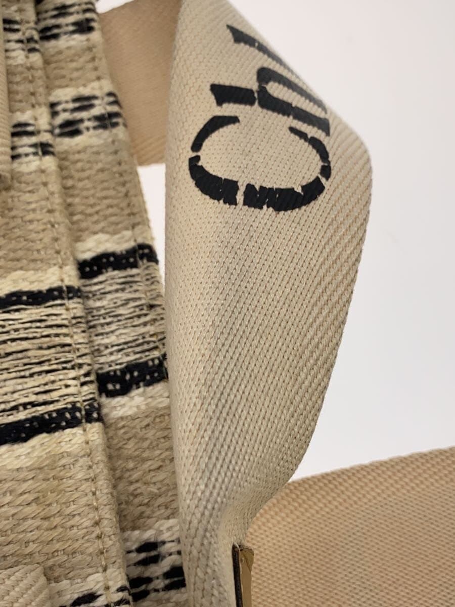 Chloe Woody Medium Tote Bag Canvas CRM 8