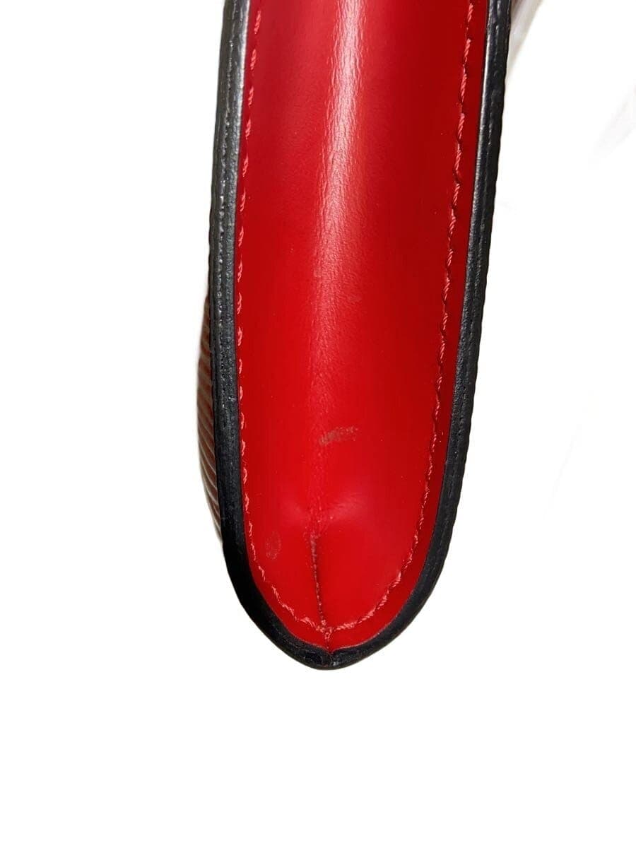LOUIS VUITTON Pochette Accessoires Epi Side With Stain Pouch Leather RED M40776 7