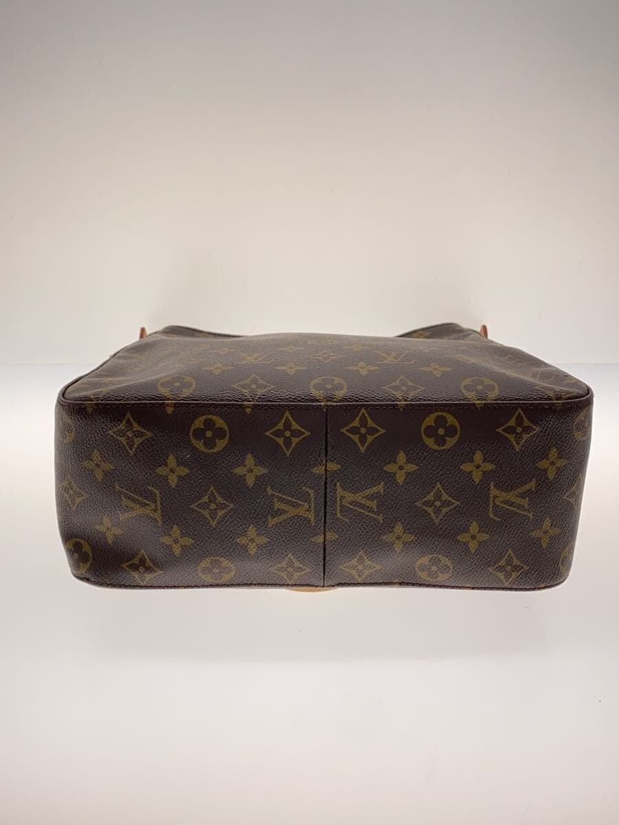 LOUIS VUITTON Lu ping GM Overall Stain Leather Crack Tote Bag PVC Monogram M51145 4