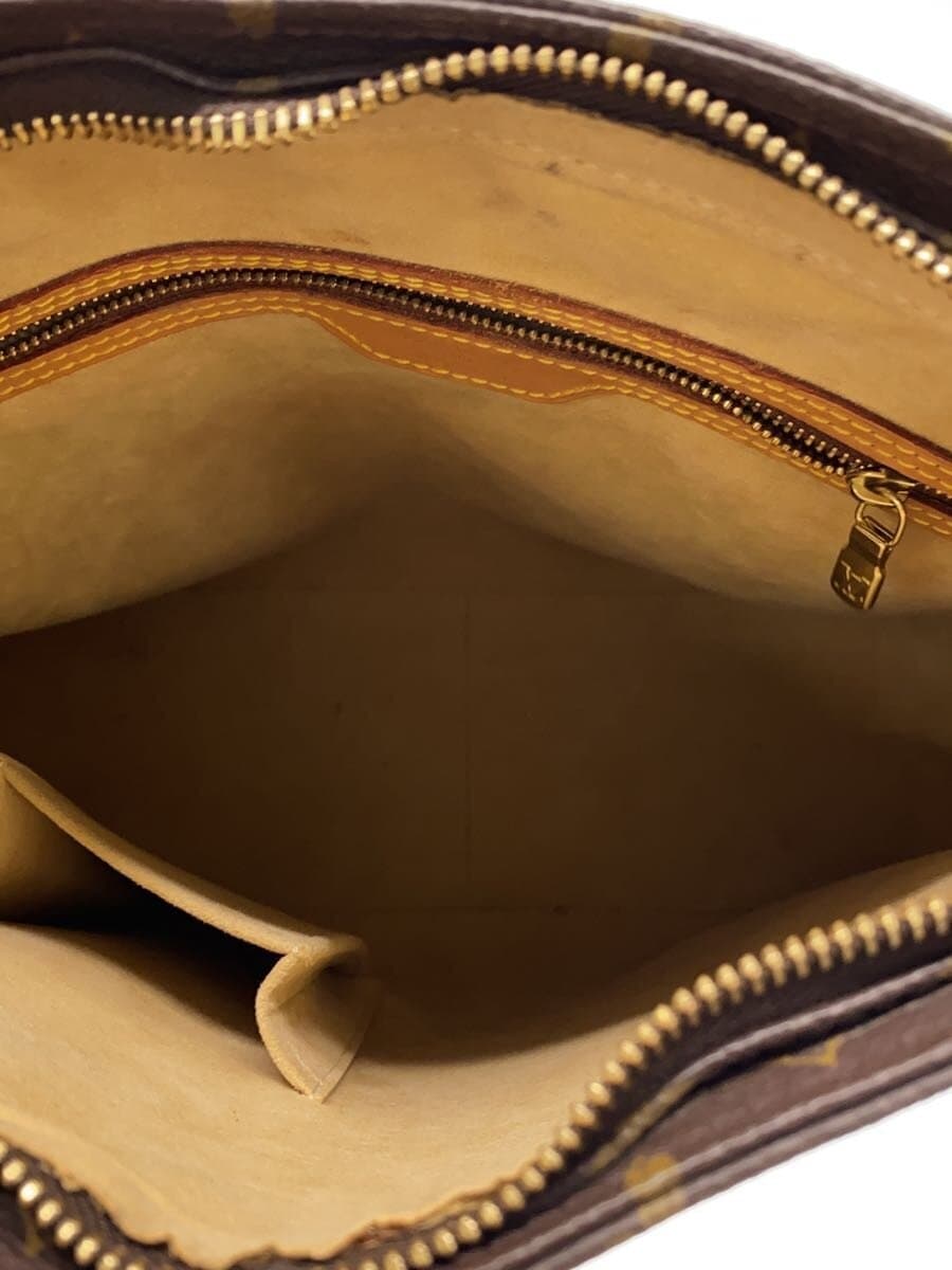 LOUIS VUITTON Lu ping GM Overall Stain Leather Crack Tote Bag PVC Monogram M51145 6