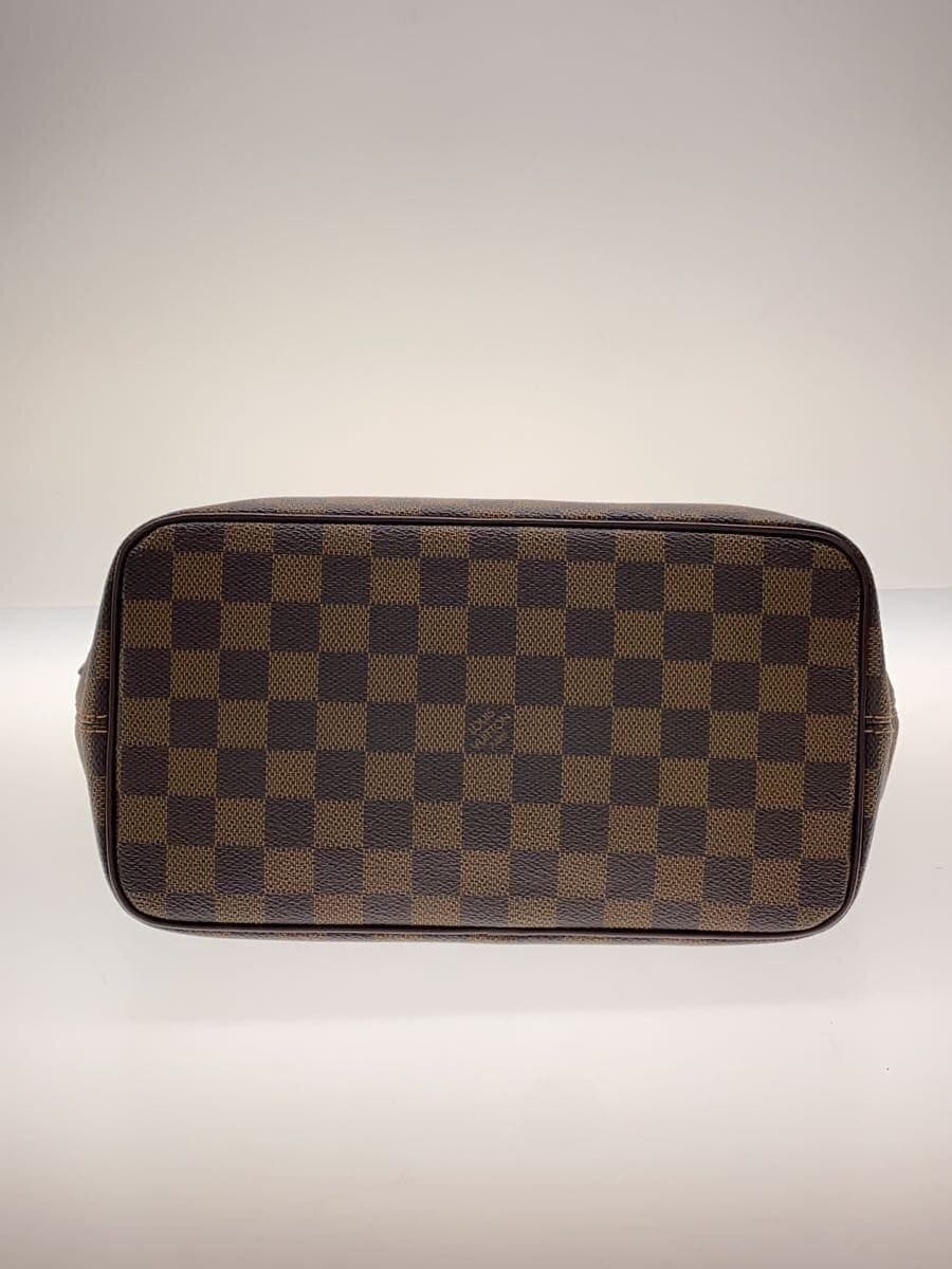 LOUIS VUITTON Saleya PM Hardware Scratch Corner Wear Tote Bag PVC BRW All Over Pattern N51183 4