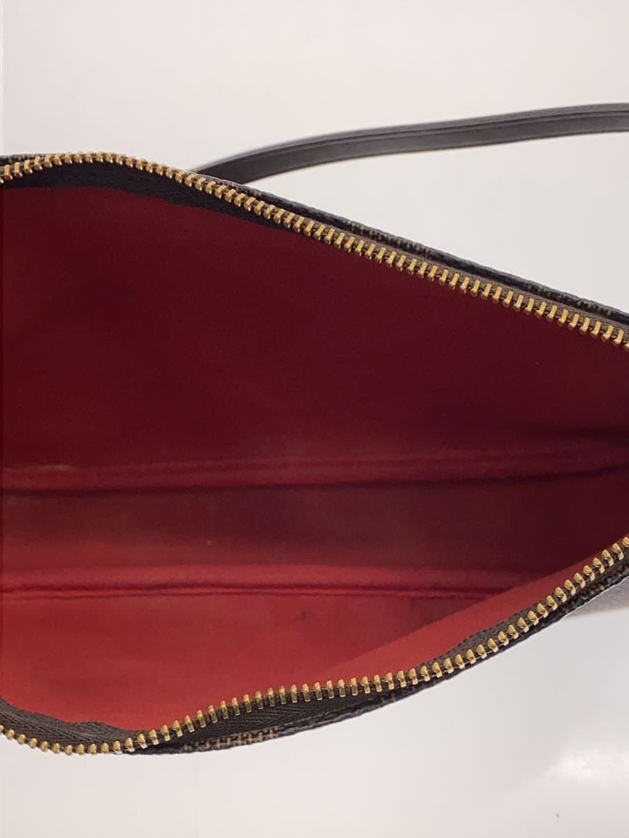 LOUIS VUITTON Pochette Accessoires Hardware Base Crack Inside With Stain Pouch PVC BRW N51985 6