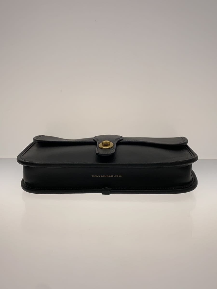 COACH Shoulder Bag Leather BLK Solid 193 4