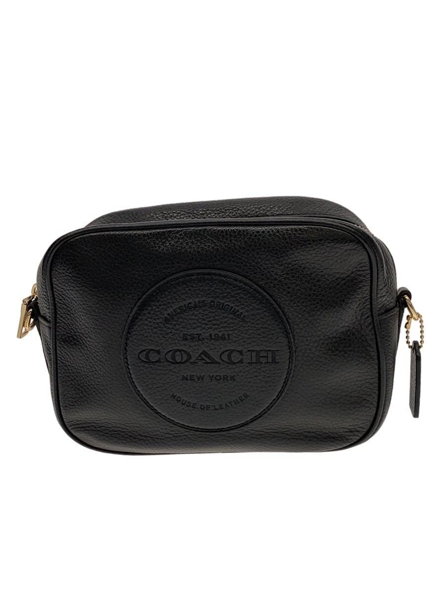 COACH shoulder bag [purchase] leather BLK C2826