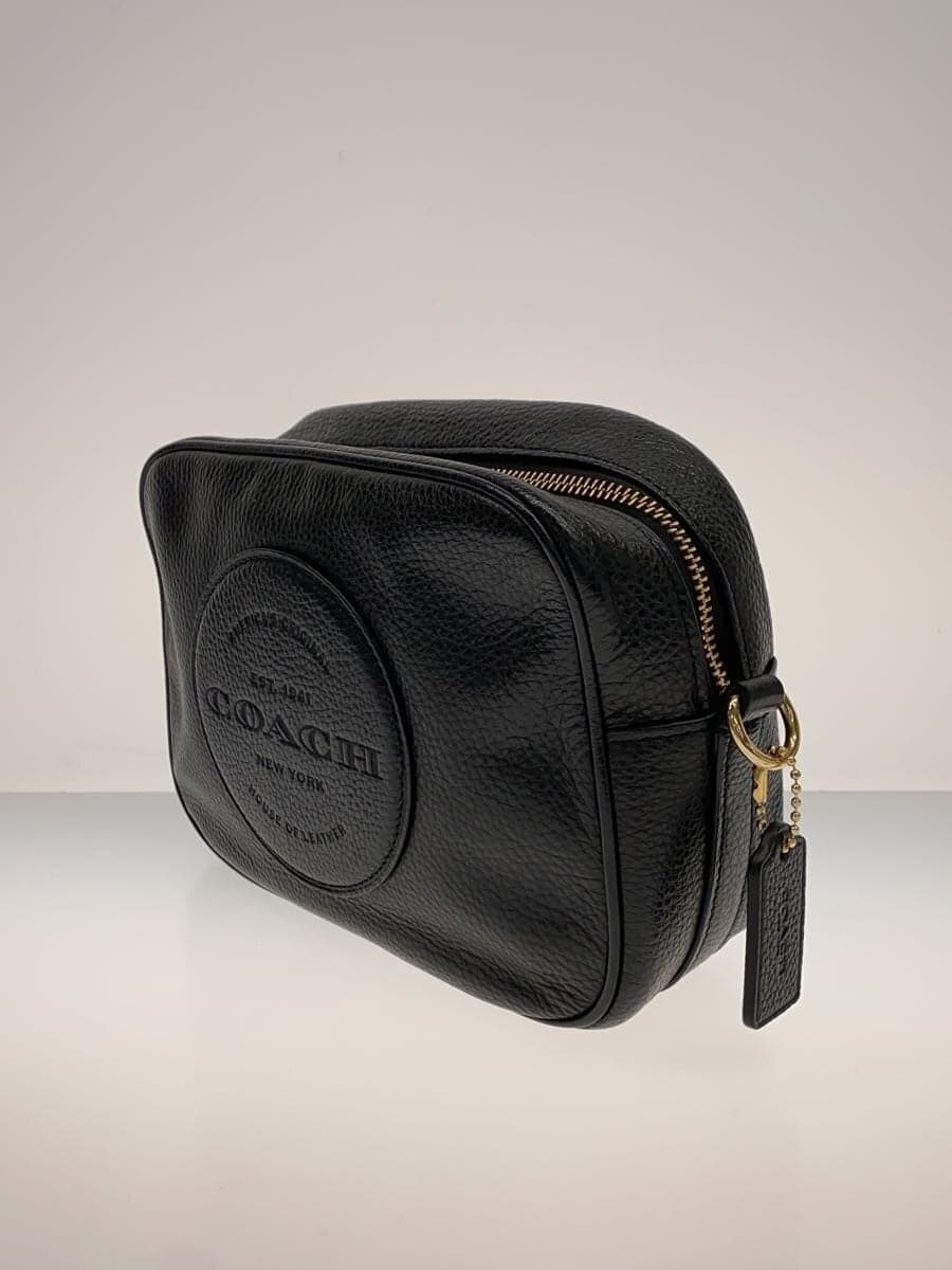 COACH shoulder bag [purchase] leather BLK C2826 2