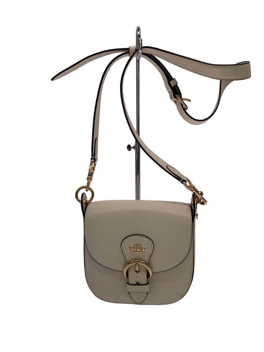 COACHC5685 Shoulder Bag PVC WHT Solid