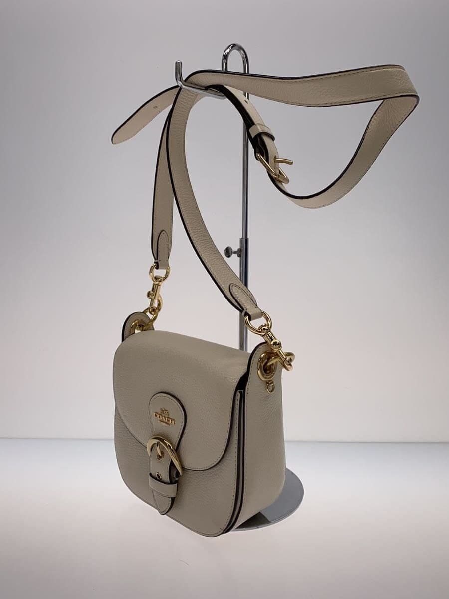 COACHC5685 Shoulder Bag PVC WHT Solid 2