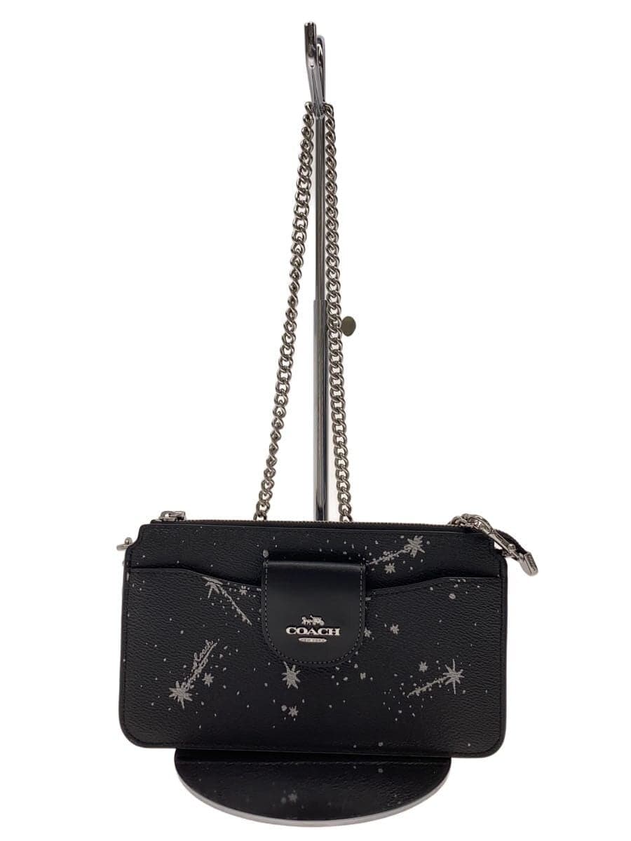 COACHH2539 Shoulder Bag PVC BLK