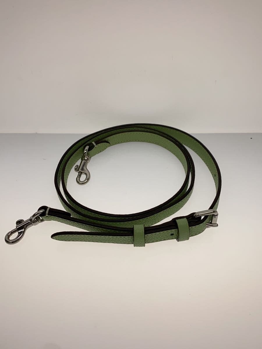 COACH 2WAY Shoulder Bag Leather GRN Plain 78800 7