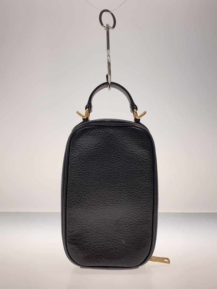 COACH Mini Shoulder Bag 2WAY Leather Black CB854 3