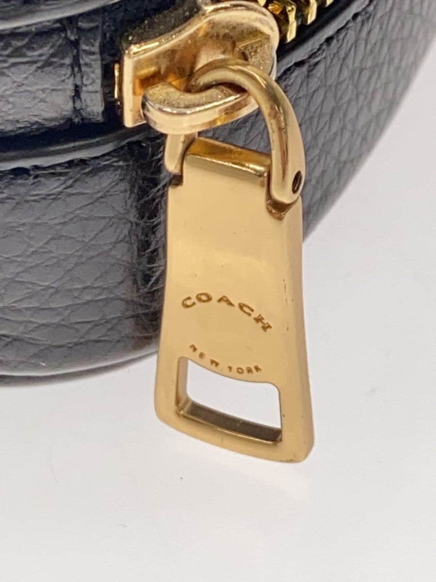 COACH Mini Shoulder Bag 2WAY Leather Black CB854 5