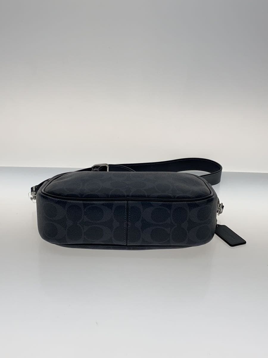 COACH shoulder bag [procurement] leather NVY all-over pattern CA547 4
