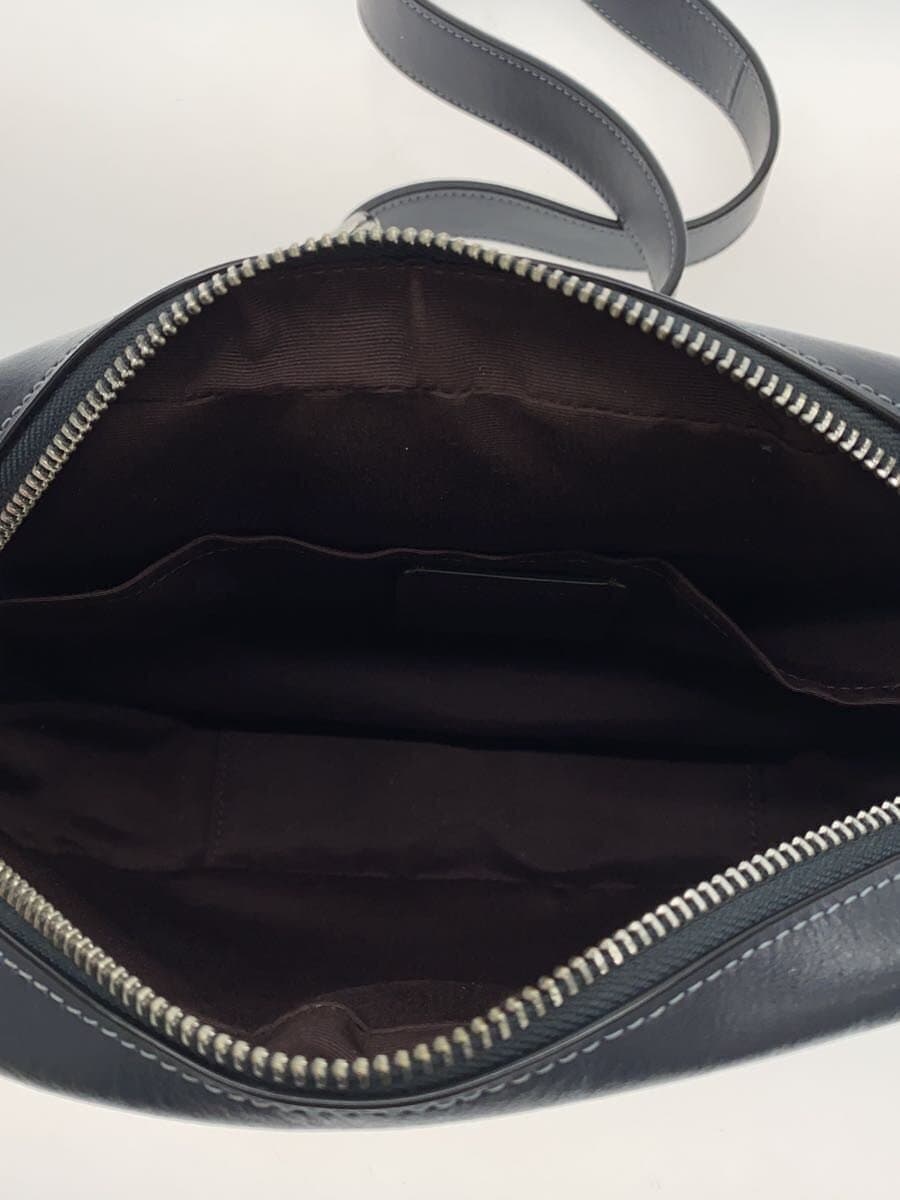 COACH shoulder bag [procurement] leather NVY all-over pattern CA547 6