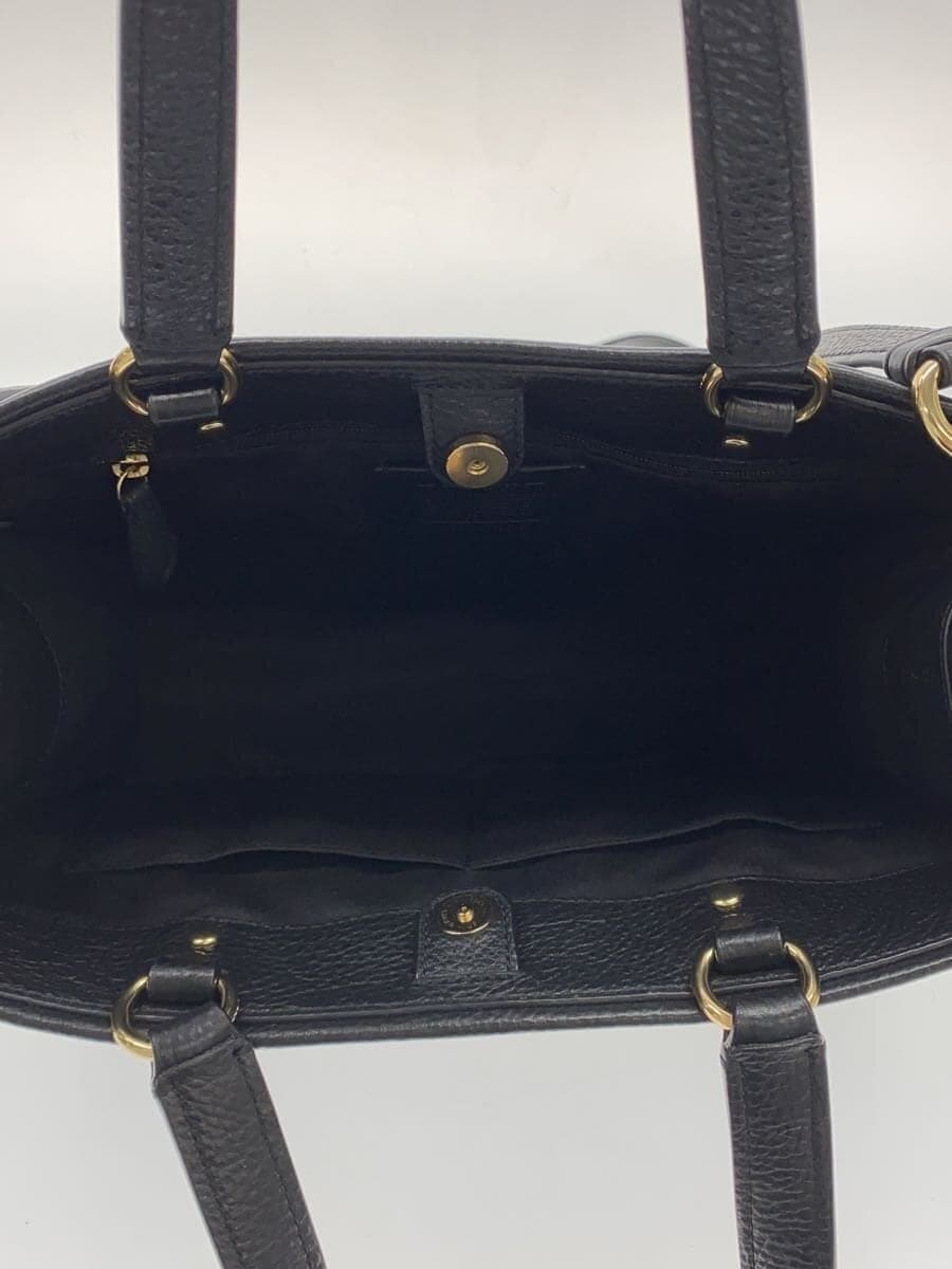 COACH 2WAY Shoulder Bag Leather Black C2004 6