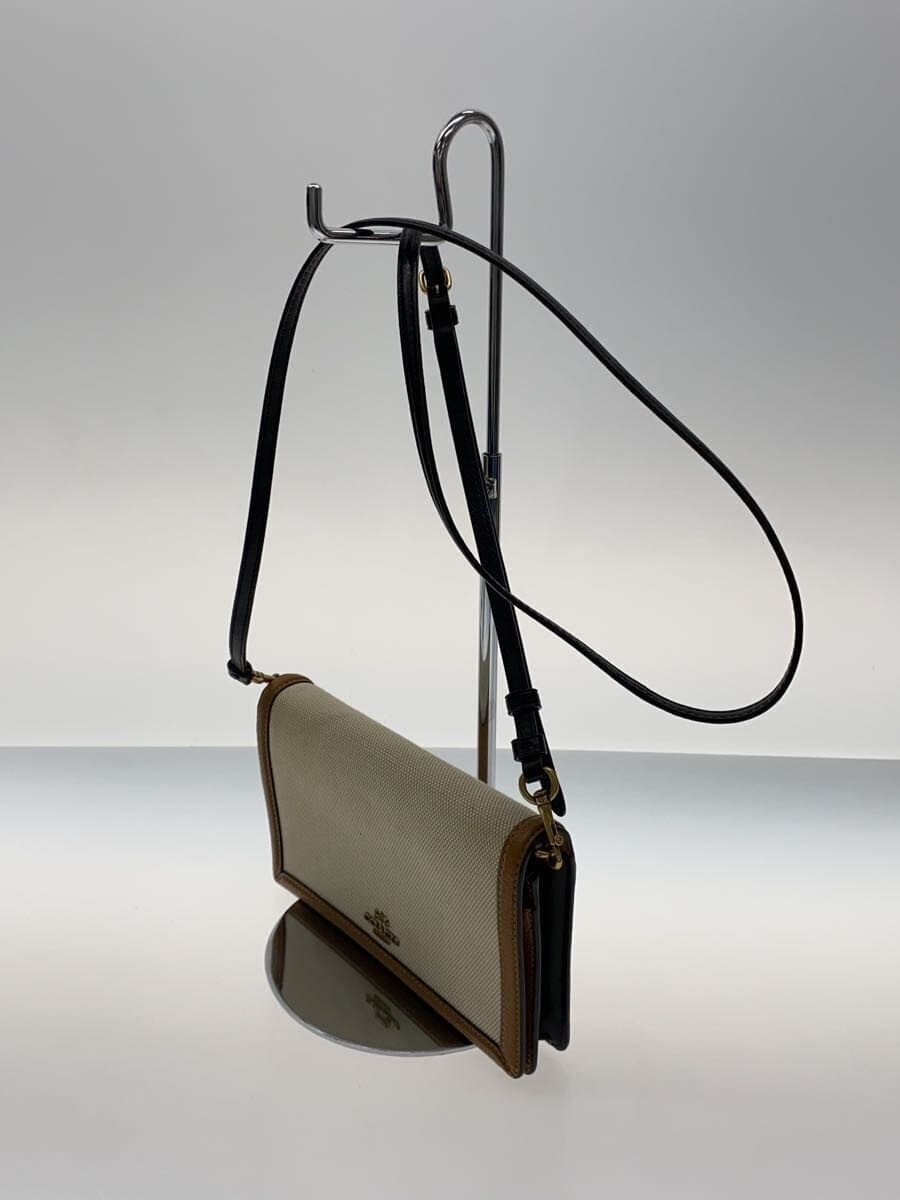 COACH Shoulder Bag Canvas BRW 91770 2