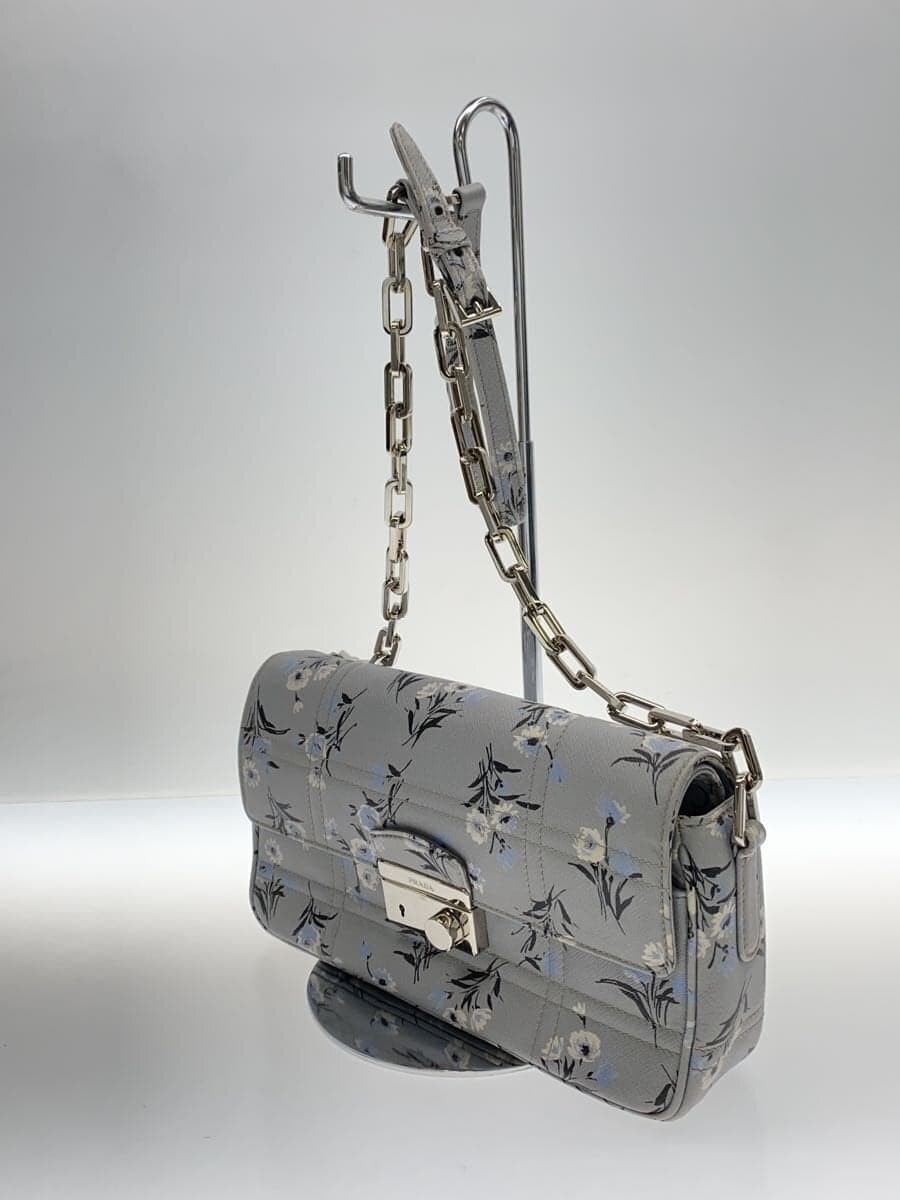 PRADA Shoulder Bag GRY 2