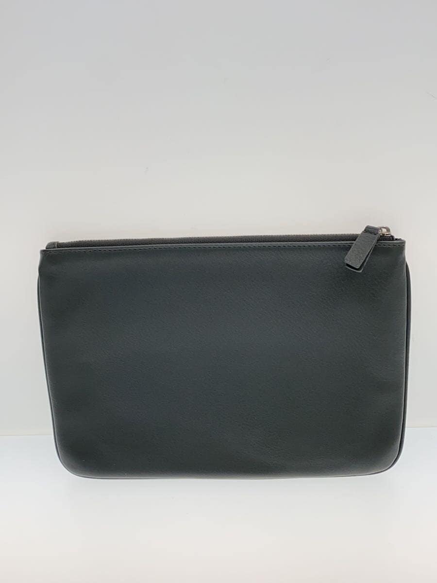 BALENCIAGA Pouch Leather GRY 551992 3