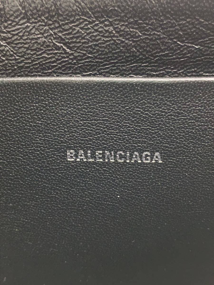 BALENCIAGA Pouch Leather GRY 551992 5