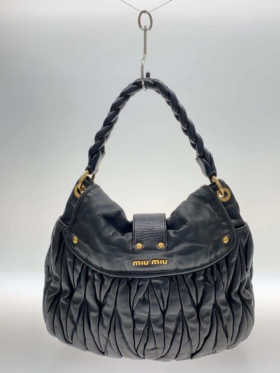 MIU MIU Shoulder Bag BLK 3