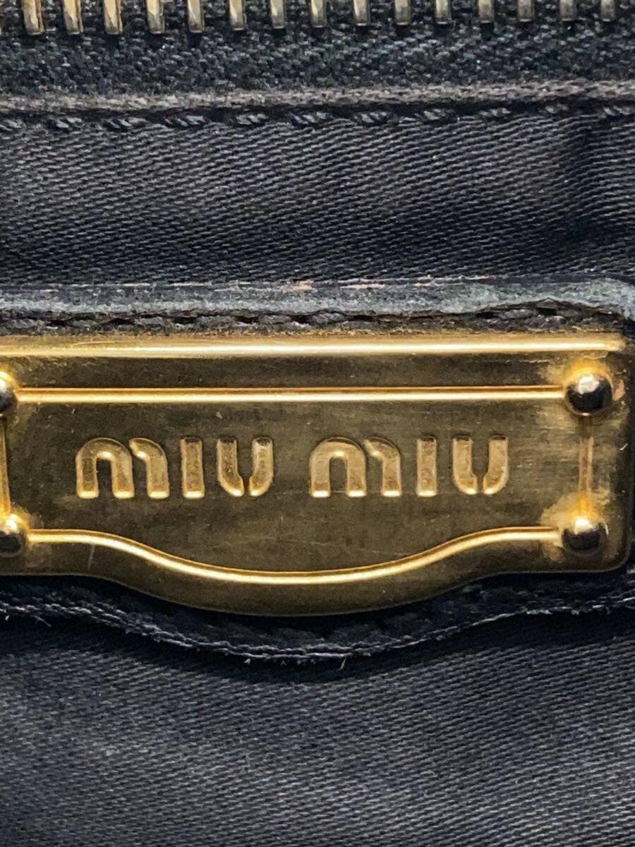 MIU MIU Shoulder Bag BLK 5