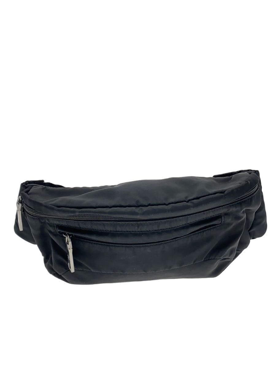 PRADA Pouch Nylon BLK Solid