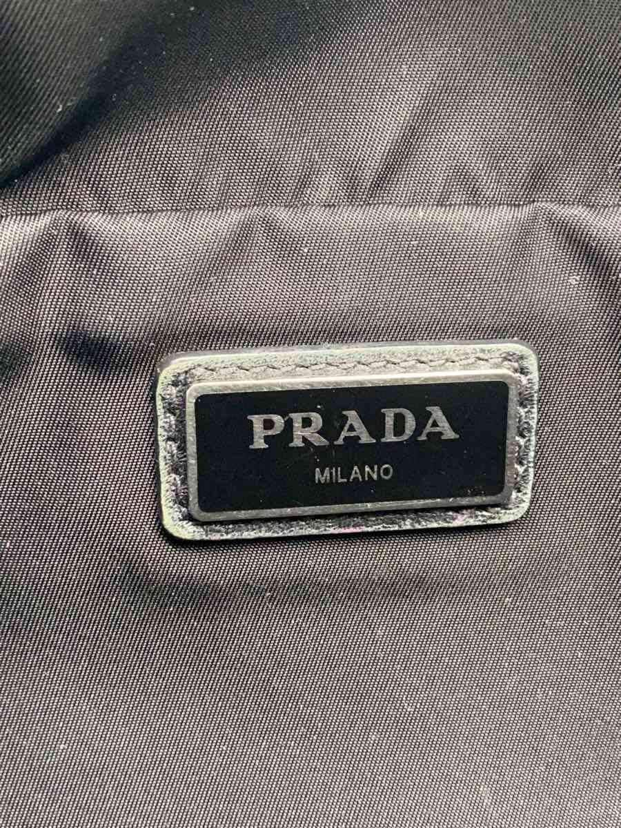 PRADA Pouch Nylon BLK Solid 5
