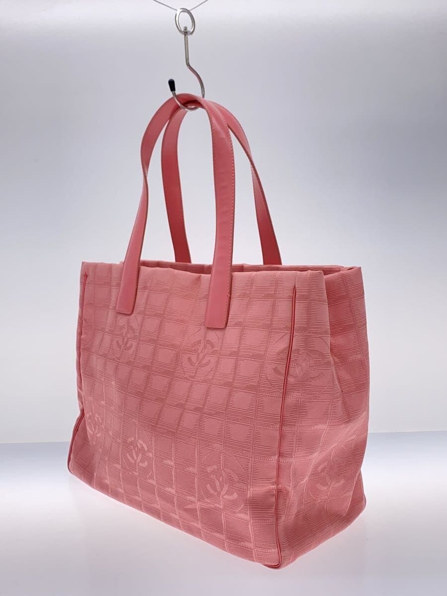 CHANEL New Travel Line Tote Tote Bag PNK 2