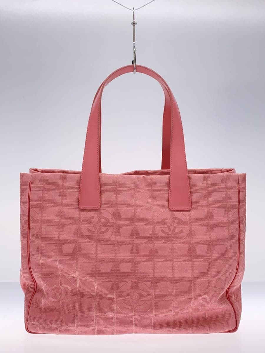 CHANEL New Travel Line Tote Tote Bag PNK 3