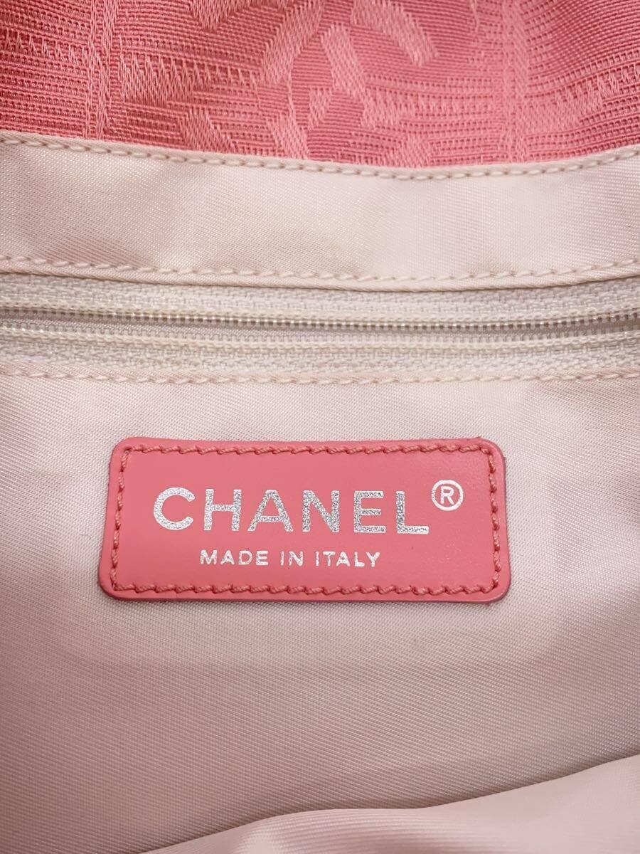 CHANEL New Travel Line Tote Tote Bag PNK 5