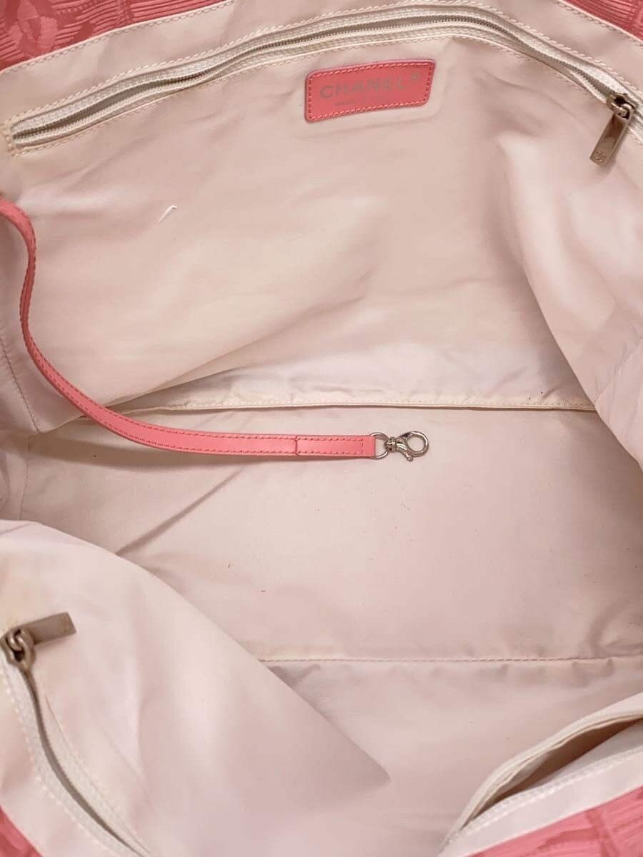 CHANEL New Travel Line Tote Tote Bag PNK 6