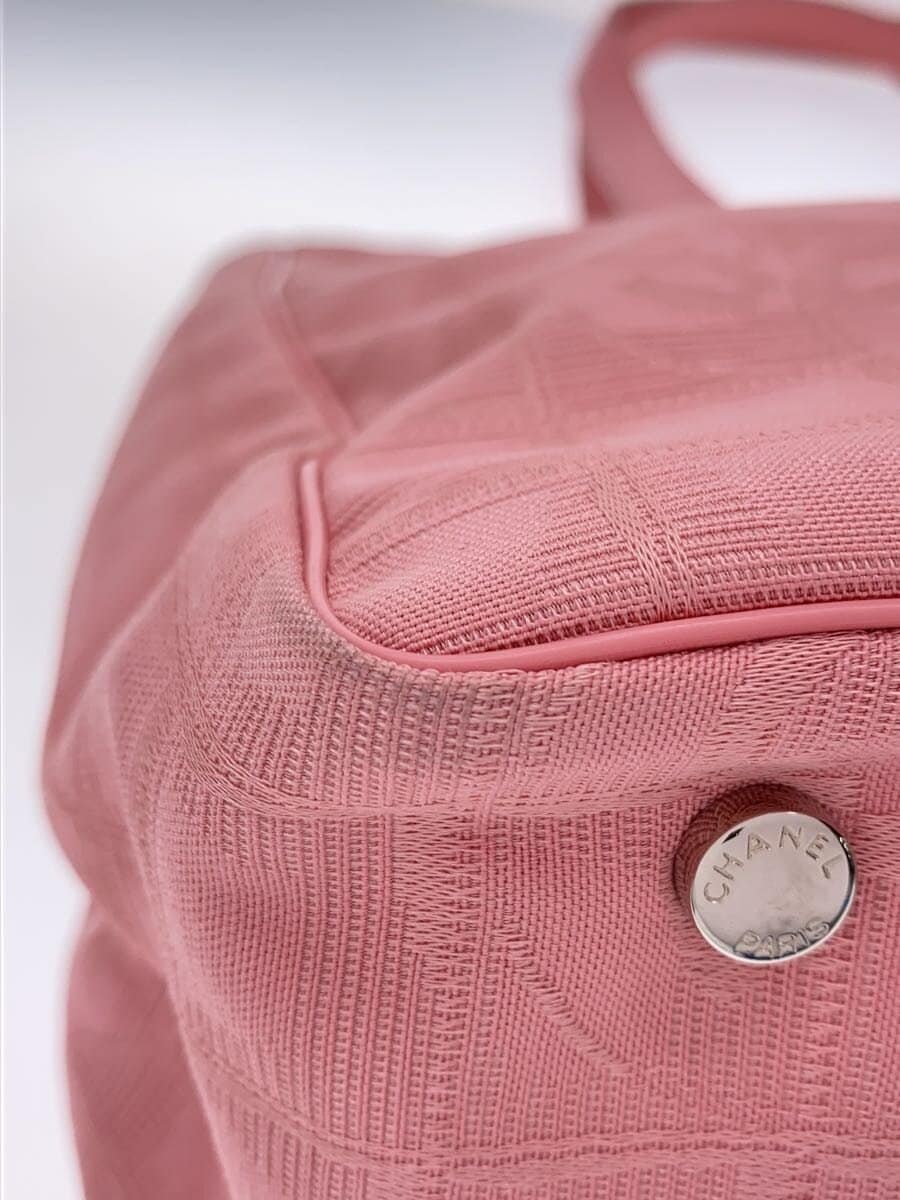 CHANEL New Travel Line Tote Tote Bag PNK 7