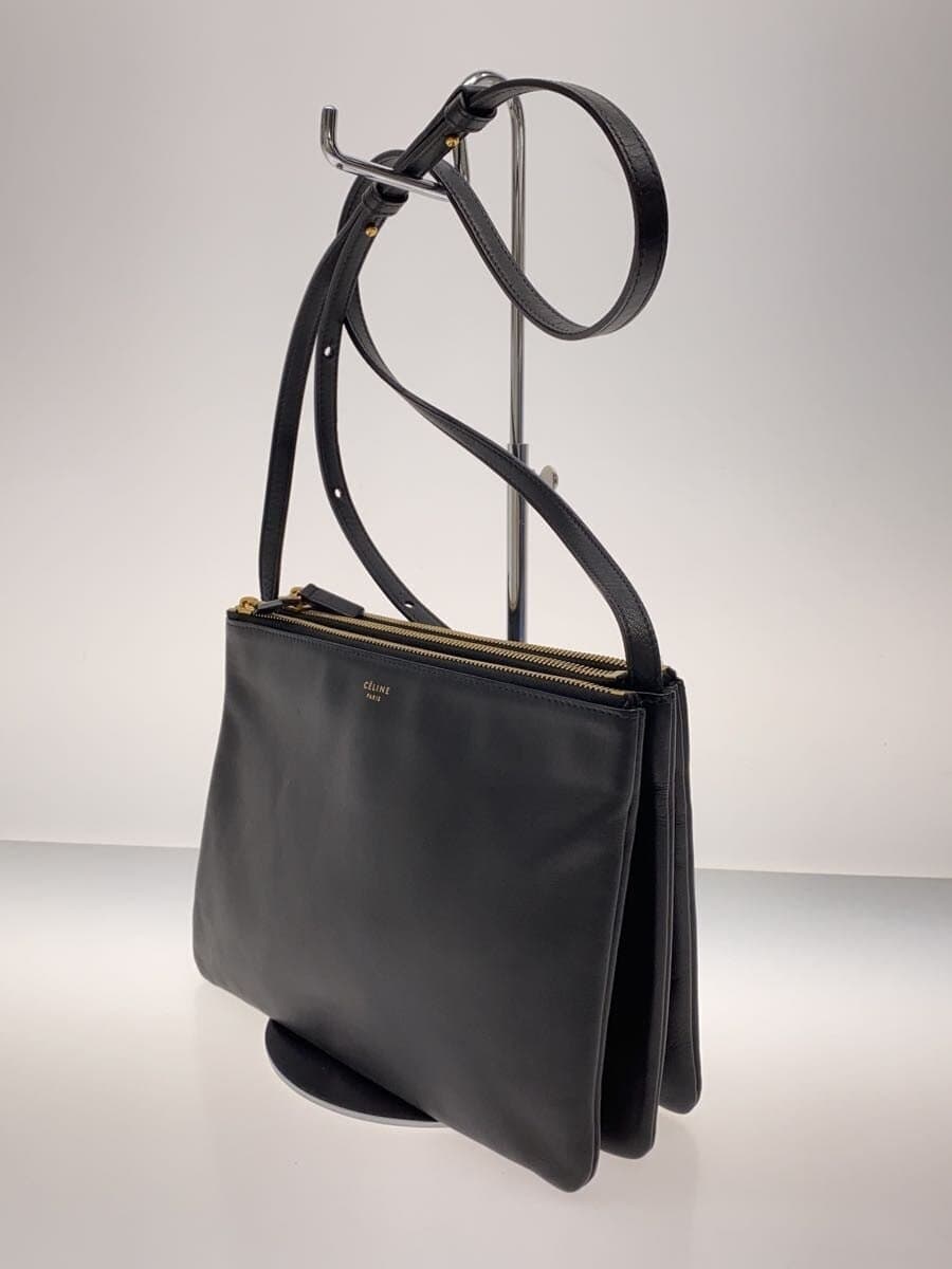 CELINE Shoulder Bag BLK Solid 2