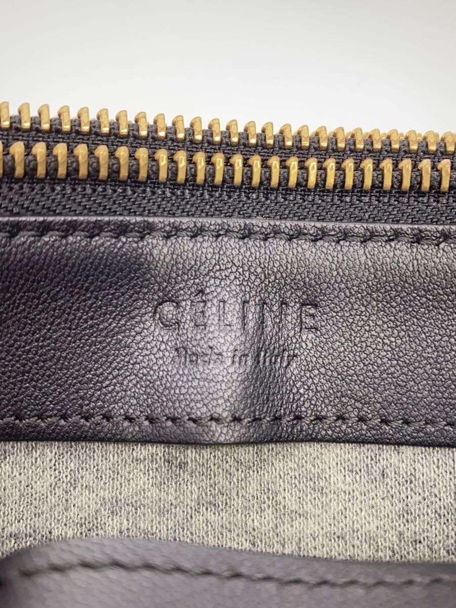CELINE Shoulder Bag BLK Solid 5