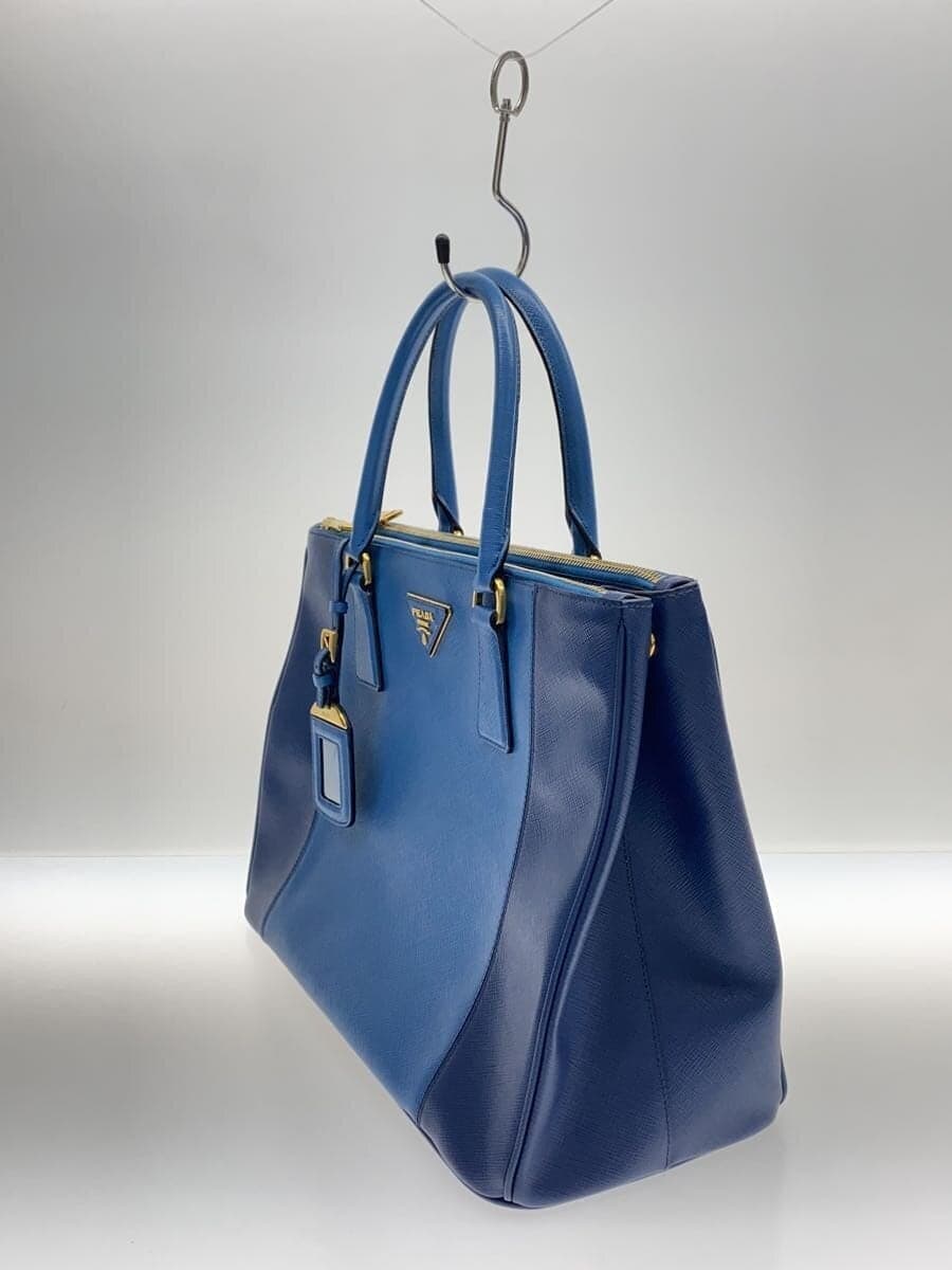 PRADA Tote Bag BLU B2274C 2