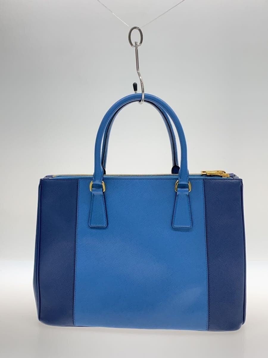 PRADA Tote Bag BLU B2274C 3