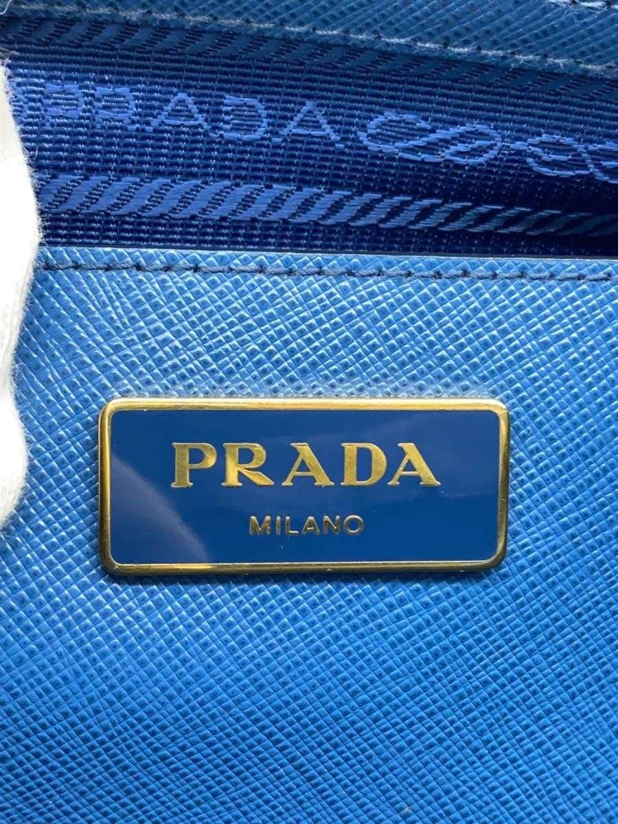 PRADA Tote Bag BLU B2274C 5