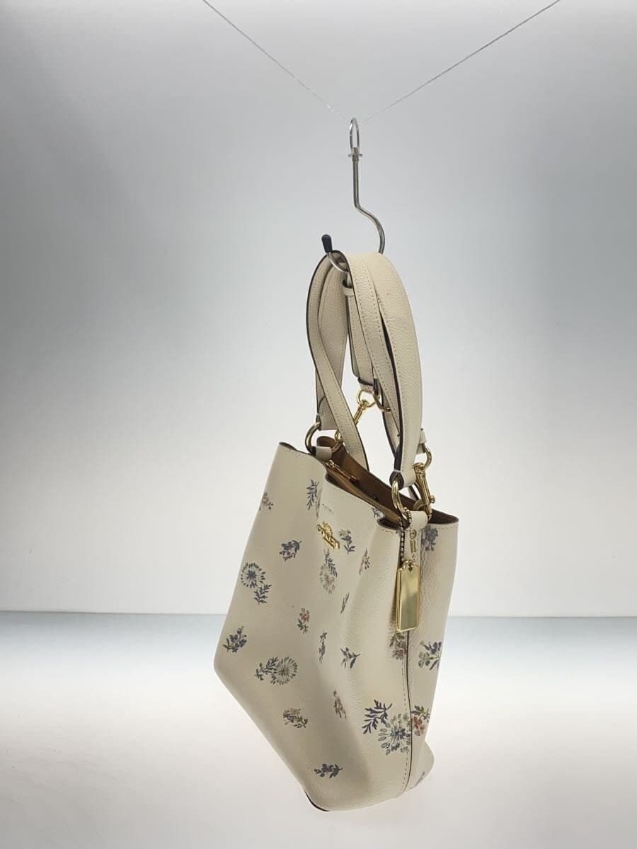 COACHCOACH Coach Small Town Bucket Bag Leather CRM Allover Pattern 2310 2