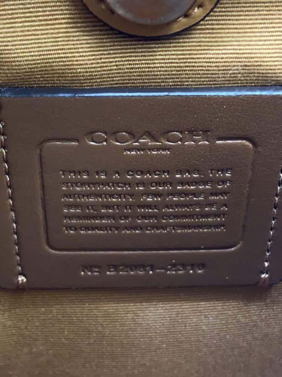 COACHCOACH Coach Small Town Bucket Bag Leather CRM Allover Pattern 2310 5