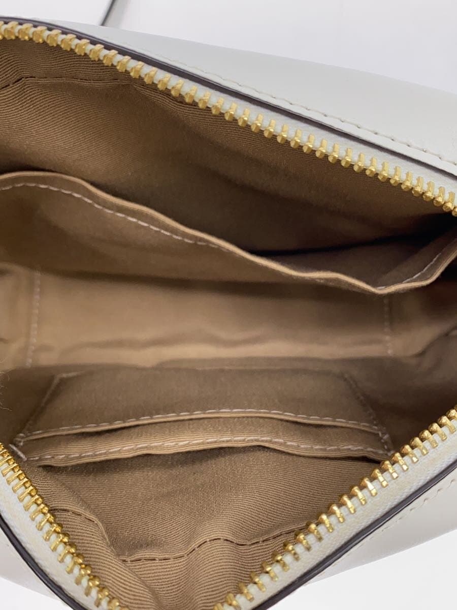 COACHCOACH Coach Shoulder Bag Mini Jamie Camera Bag Leather WHT All-over Pattern 6