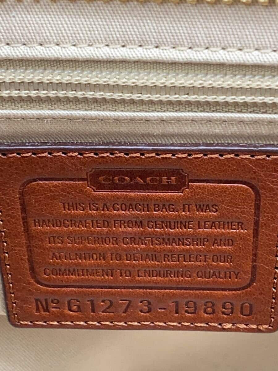 COACHCOACH Coach Tote Bag Legacy Satchel Leather BRW Plain 19890 5