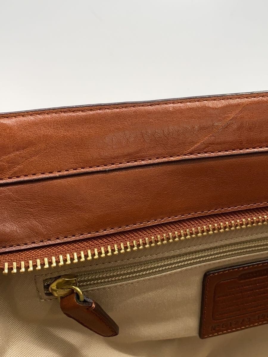 COACHCOACH Coach Tote Bag Legacy Satchel Leather BRW Plain 19890 8