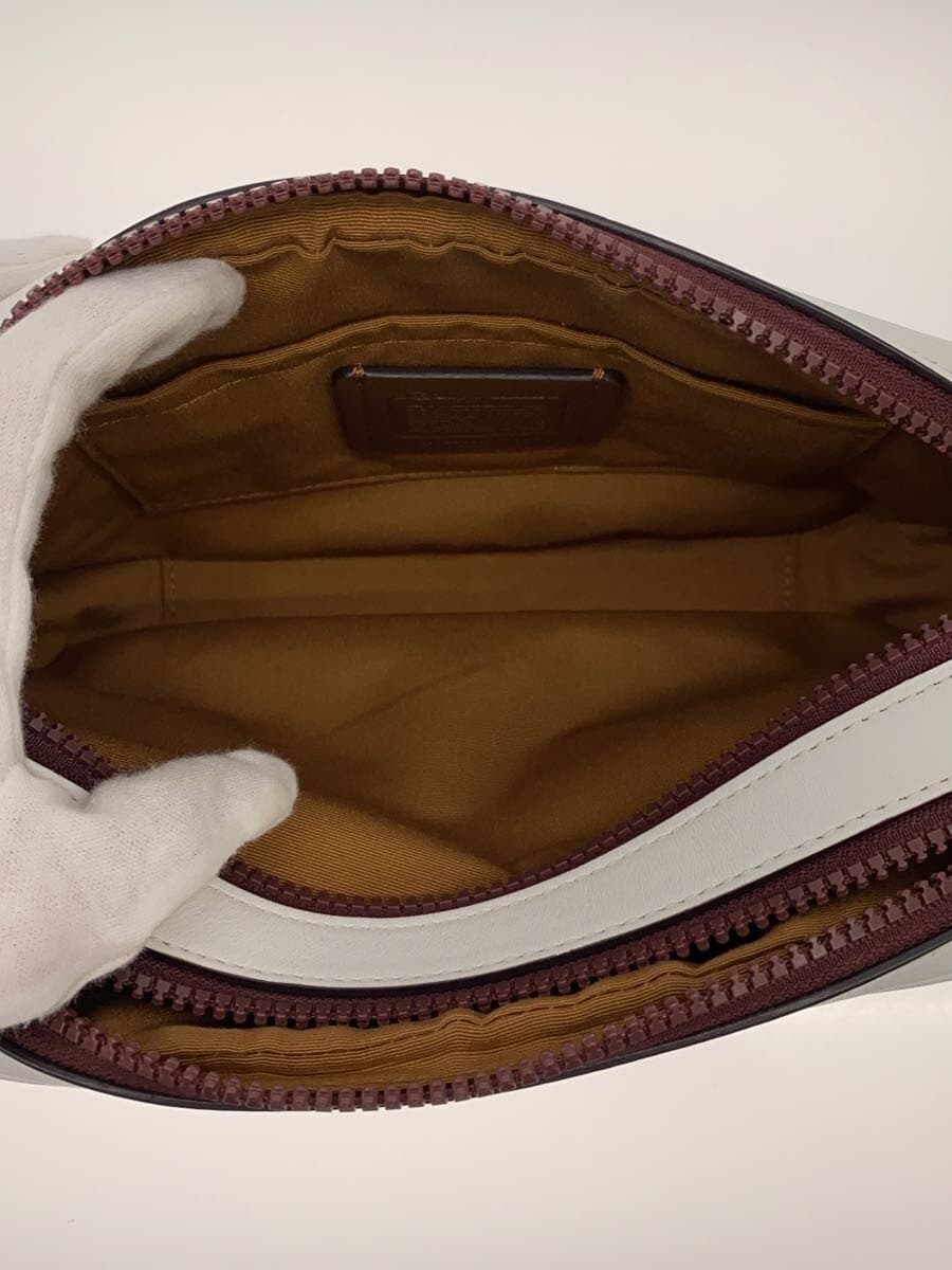 COACHCOACH Shoulder Bag Leather WHT All-over Pattern Disney Collaboration 6