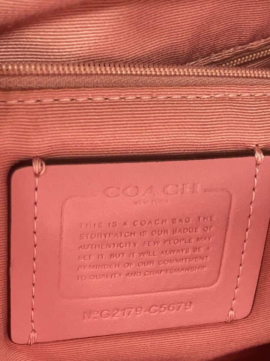 COACHCOACH Coach Kenley Backpack Rucksack Leather PNK Allover Pattern C5679 5