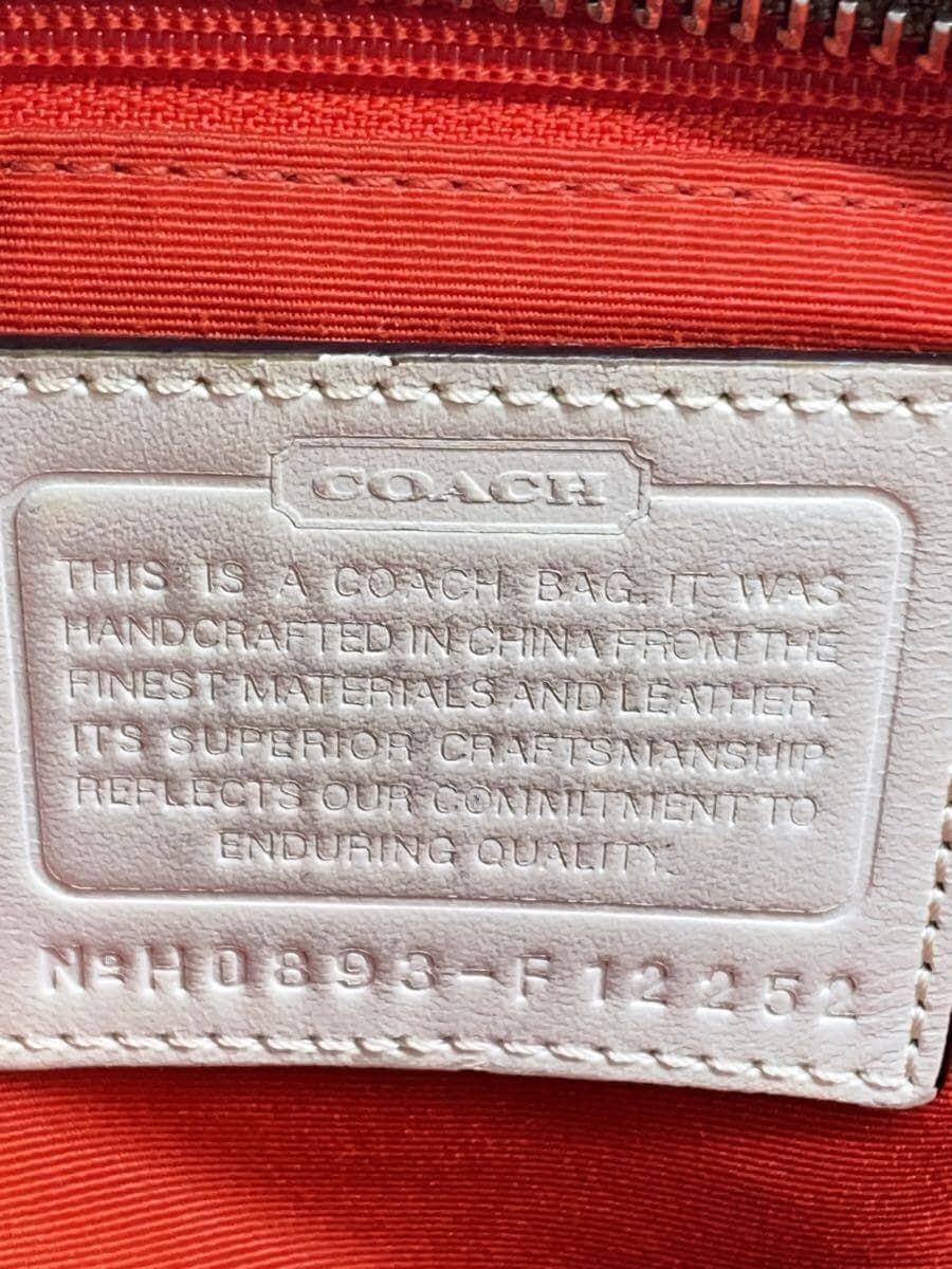 COACHCOACH Coach Tote Bag Canvas BRW Allover Pattern F12252 5