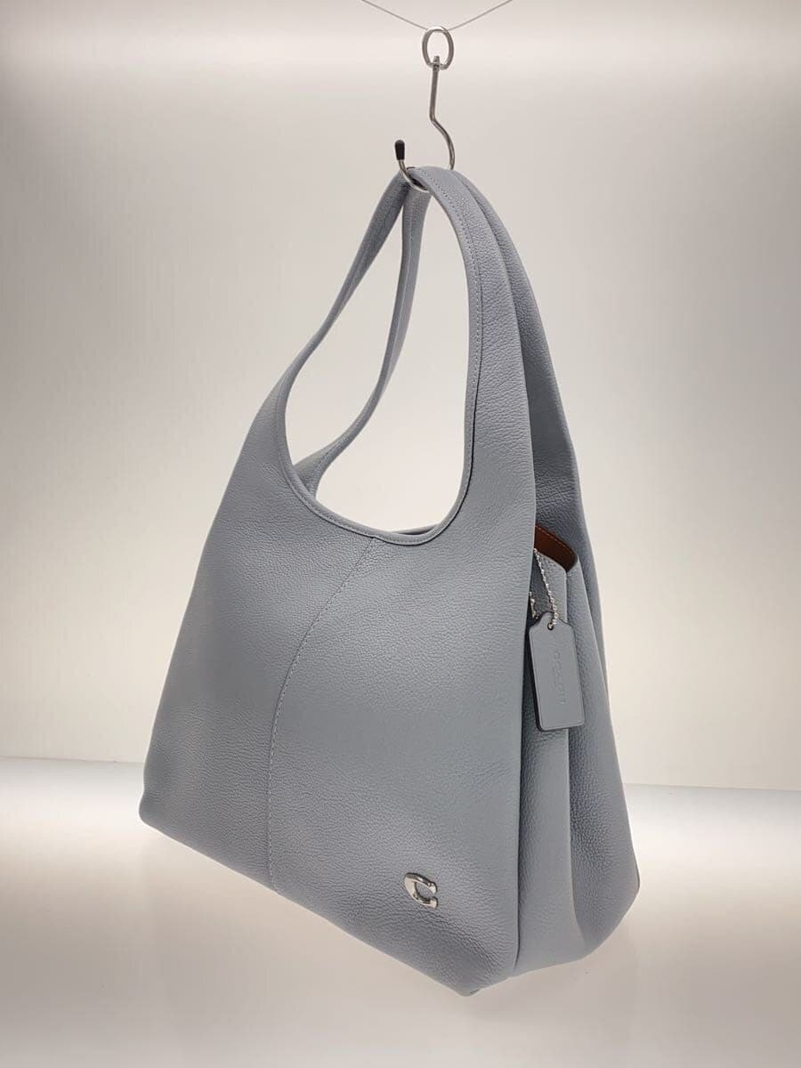 COACHCOACH Coach Lana Shoulder Bag Leather Blue Solid CM544 2