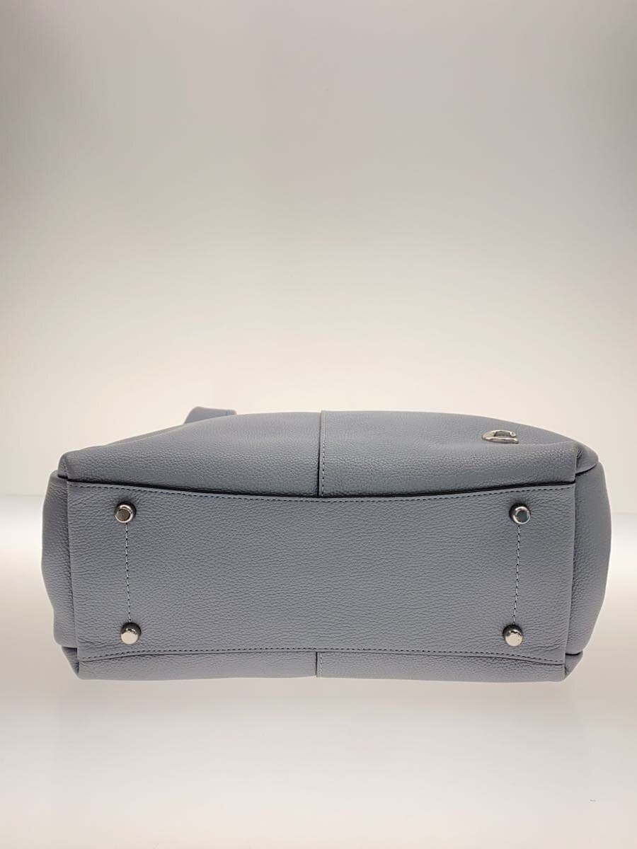 COACHCOACH Coach Lana Shoulder Bag Leather Blue Solid CM544 4