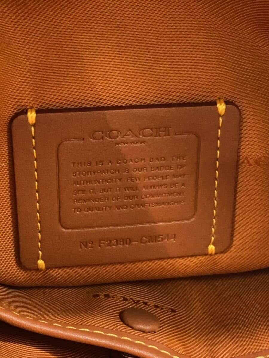 COACHCOACH Coach Lana Shoulder Bag Leather Blue Solid CM544 5