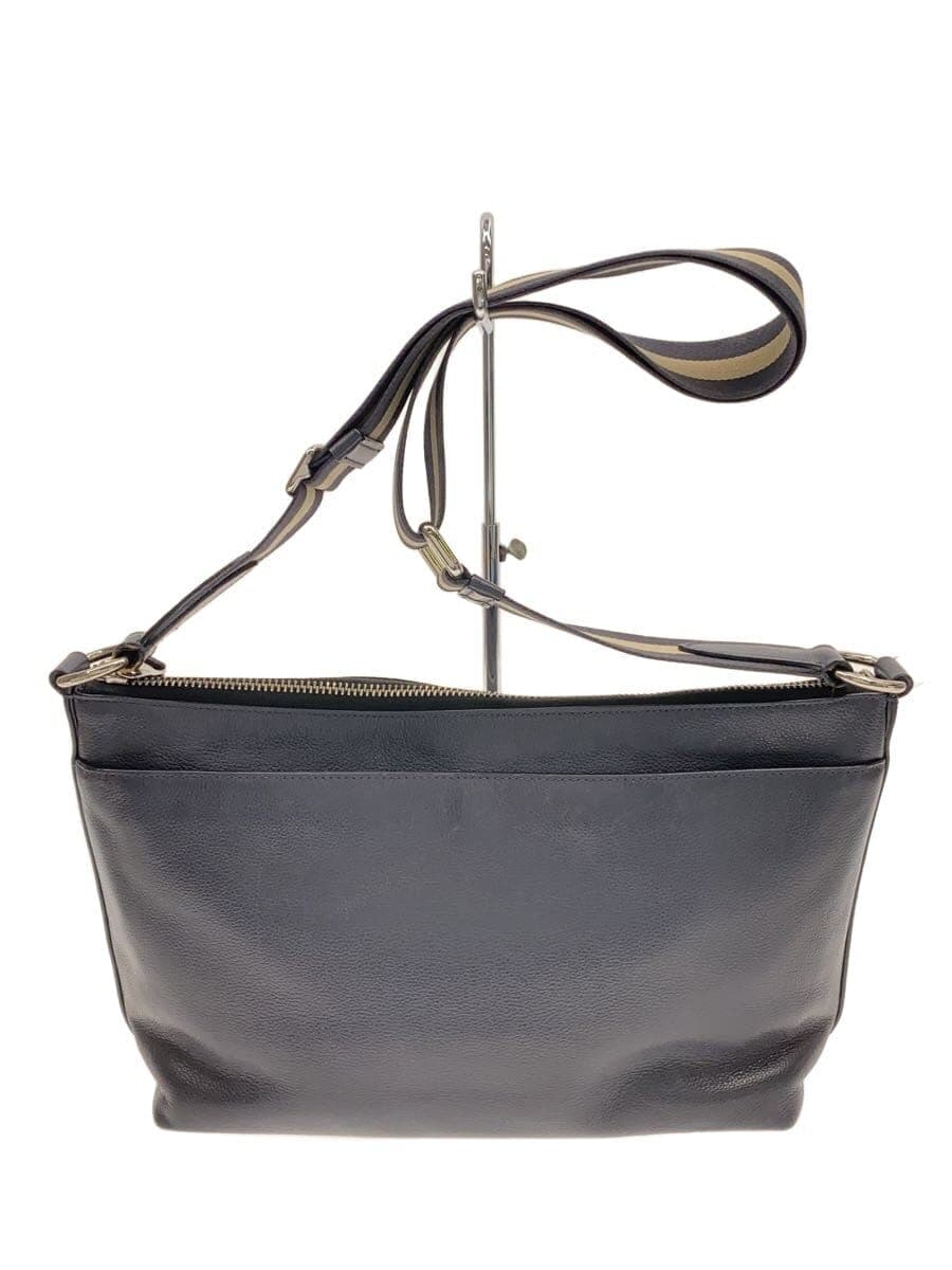 COACH COACH Shoulder Bag Leather Transit Crossbody GRY Plain F54796