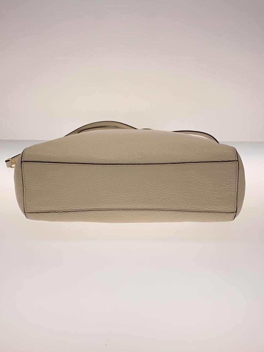 COACHCOACH Coach Ribbon 2WAY Handbag Leather CRM Solid F28969 4